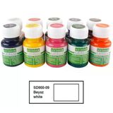 Sudor Kumas Boyasi 25Ml Beyaz - 2 Adet