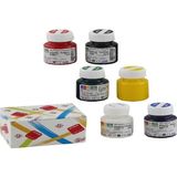Südor Kumaş Boyası Seti 6 Adet 25 ml Renkli Boyalar ile Yaratıcı Projeler İçin