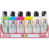 Südor Mona Lisa 70 ml Slime Jeli 6'lı Renkli Kırtasiye Seti Eğlenceli Aktiviteler İçin