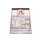 Südor Mona Lisa A4 Eskiz Defteri Seçenekli 50 Yaprak 120gr Sketch Book