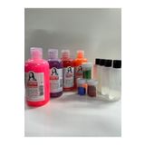 Südor Mona Lisa Slime (slaym) Başlangıç Seti 4yapıştırıcı(250ml) + 4boraks(70ml) +3 Sim