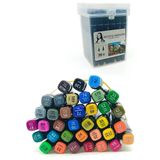 Südor Mona Lisa TouchBlack Çift Uçlu Artist Marker 36 Renk