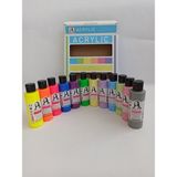 südor monalisa akrilik boya 12x70 ml karışık set (chalk + neon) sd150-x17 - Yok