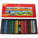 Südor Mum Pastel Boya Erasable Crayons Karton Kutu Silinebilir Üçgen 110 mm - Renkli