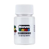 Südor Nova Color Akrilik Boya 30 ml Beyaz - 4 Adet