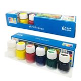 Südor SD121 15 ml 6 Renk Şişe Su Bazlı Akrilik Boya