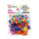 Südor Simli Ponpon 10Mm 50 adet - 20Mm 20 adet - 30Mm 8 adet