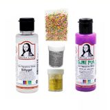 Südor Slime Seti Fosforlu Mor Renk 70 ml Renkli Slaym Südor Sılaym Seti 70 ml Slime Borax