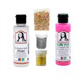 Südor Slime Seti Fosforlu Pembe Renk 70 ml Renkli Slaym Südor Sılaym Seti 70 ml Slime Borax