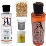 Südor Slime Seti Turuncu Renk 70 ml Renkli Slaym Südor Sılaym Seti 70 ml Slime Borax