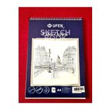 Südor Spiralli Ufen A4 Eskiz Defteri 120gr Sketch Book 50 Sayfa