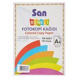 Südor Sudor San Renkli Fotokopi Kağıdı 100 Lu Pastel