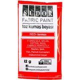 Südor Toz Kırmızı Kumaş Boyası