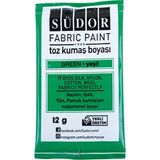 Südor Toz Kumaş Boyası 2 Adet 12GR Yeşil - Koyu Yeşil (3185)