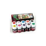 Südor Vitrail Cam Vitray Boyası 10 Renk x 25 ml. 8696511118734