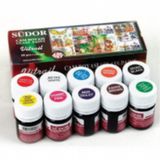 Südor Vitrail Cam Vitray Boyası 10 Renk x 25 ml.