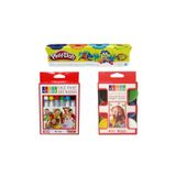 Südor Yüz Boyası 6'lı,parmak Boyası 6'lı,play-doh Oyun Hamuru 4'lu 56434554435AU