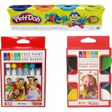 Südor Yüz Boyası 6\'lı,parmak Boyası 6\'lı,play-Doh Oyun Hamuru 4\'lu
