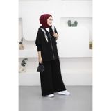 Suede Style 9290 - Şık Rahat 2 İplik Kapüşonlu Salaş Kadın Takım