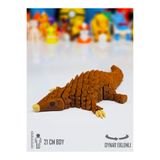 Suelo Butik Büyük Boy Eklemleri Hareketli Pangolin Organik Hayvan Figür Oyuncakları 21 Cm