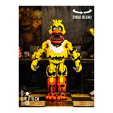 Suelo Butik FNAF Nightmare Chicha Eklemleri Hareketli Five Nights at Freddy's Karakter Figür Oyuncak 15Cm