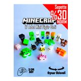 Suelo Butik Minecraft 17 Parça Mini Figür Seti Oyuncak (EKLEMLERİ HAREKETLİ FİGÜRLER) Minecraft Oyuncakları