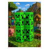 Suelo Butik Minecraft Creeper Temalı Katlangaç, infinity Cube, Küp Sonsuzluk Küpü, Stress Oyuncağı 8cm