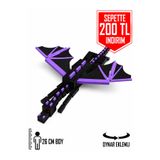 Suelo Butik Minecraft Eklemleri Hareketli Ender Dragon Figürü Maykıraft Ender Ejderha Hareketli Oyuncak 26 CM