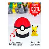 Suelo Butik Özel Mıknatıslı Açılır-Kapanır Poketopu Pokeball ve Pikachu Pokemon Karakter Figür Oyuncaklar 5 Cm
