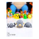 Suelo Butik Pokemon Geodude Evrim Seti Geodude, Graveler, Golem Karakter Figür Oyuncakları 6-7 Cm