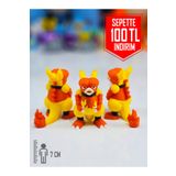 Suelo Butik Pokemon Magmar Figürü Pokemon Figür Oyuncakları 7 Cm (1 Adet)