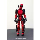 Suelo Butik Titan 13 Premium Deadpool Tüm Eklemleri Hareketli Aksiyon Figürü Robot Dummy Robot Figür Oyuncak T13