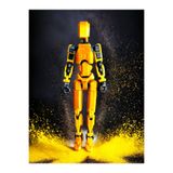 Suelo Butik Titan 13 Robot Dummy Altın Sarısı Gold Tüm Eklemleri Hareketli Aksiyon Figürü Oyuncak