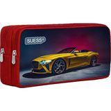 Suess Spor Araba Cabrio Model Çift Bölmeli Kalemlik - Kırmızı