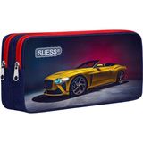 Suess Spor Araba Cabrio Model Çift Bölmeli Kalemlik - Lacivert