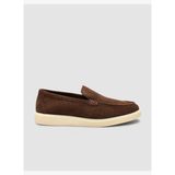 Süet Kahverengi Erkek Loafer Ayakkabı