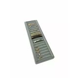Süet Kumaş Gri Renk 11/34 Cm Sosisli Bileklik&Kelepçe Yüzük Tablası