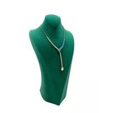 Süet Kumaş Yeşil Renk 24/15 Cm Bileklik Künye Standi