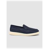 Süet Lacivert Erkek Loafer Ayakkabı