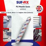 Suf-Fix Pu 40 Sosis Mastik 600ML - Poliüretan Inşaat ve Dış Cephe Mastiği Sosis Silikon - 1 Adet