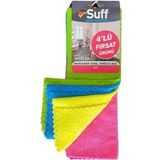 Suff Bez Genel Temizlik Mikrofiber 4'lü 32x32 0052