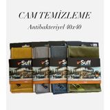 Suff Cam Temizleme Bezi Tulpe 40X40 4 Farklı Renk Seçeneği - Sarı