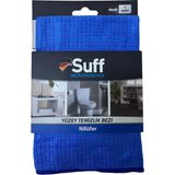 Suff Damalı Mikrofiber Yüzey Temizlik Bezi 40 x 40 Cm, Mavi