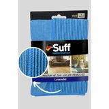 Suff Lavanta Orta Hassas Yüzey Tırtıklı Bez/sihirli Bez/halı-Koltuk Mikrofiber BEZ(40X40CM)