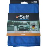 Suff Mikrofiber Cam Silme Bezi Mavi 40 x 40 cm Dayanıklı Yapı ve Kolay Temizlik Özellikli