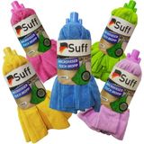Suff Mikrofiber Havlu Mop Yedek Paspas, Vidalı, Büyük Boy, Mix (1 Adet) - Renkli