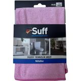 Suff Mikrofiber Yüzey Temizlik Bezi 40 x 40 Cm, Pembe