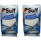 Suff Sihirli Silgi Sünger 2 Nano Araç İçi ve Dış Temizlik için Çok Amaçlı Kullanım Hacmi
