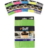 Suff TeknoTrust Lavanta Tırtıklı Bez 40x40cm, Mikrofiber Temizlik Bezi, Paket 1- 5, Almanya - Antrasit - 108 cm