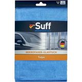 Suff Tulpe 50X70 cm Cam Bezi | Profesyonel Cam Temizleme ve Parlatma Mikrofiber Bezi
